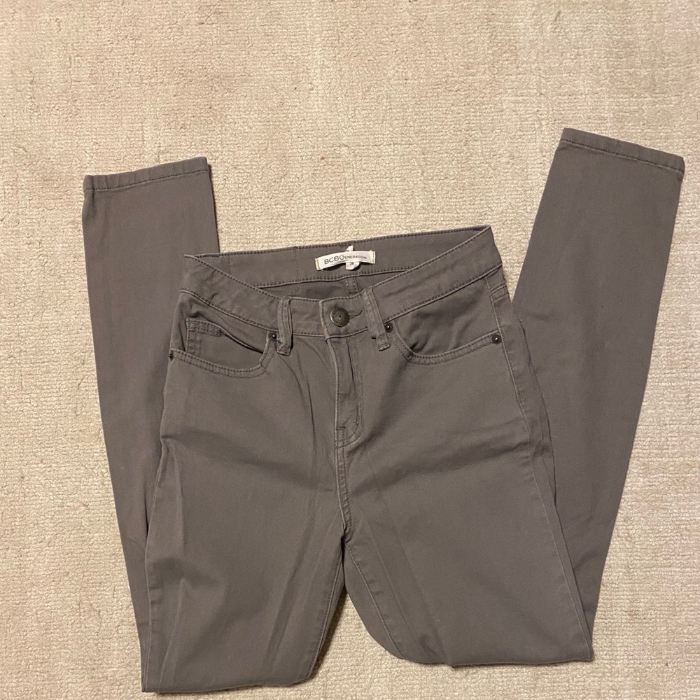 BCBG Gray Jeans. Size 26